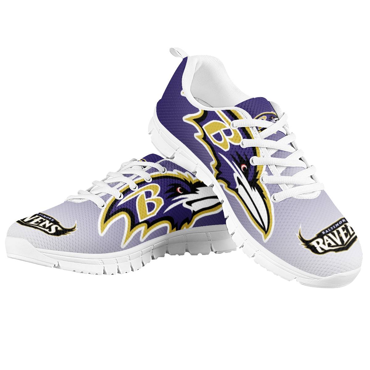 Men's Baltimore Ravens AQ Running Shoes 001